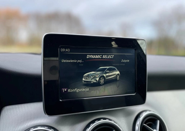 Mercedes-Benz GLA cena 92000 przebieg: 88400, rok produkcji 2017 z Lublin małe 596